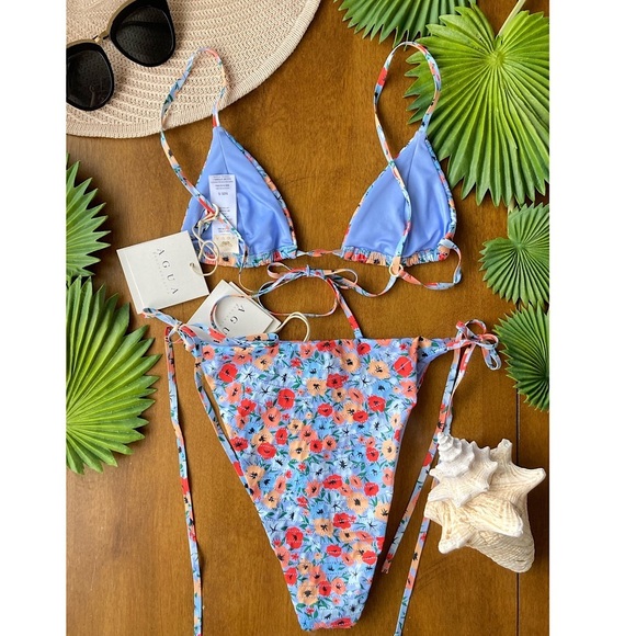 AGUA by A. Bendita Set - Sabina La Fania Bikini Top & Ipanema La Fania Bottoms - Picture 7 of 16
